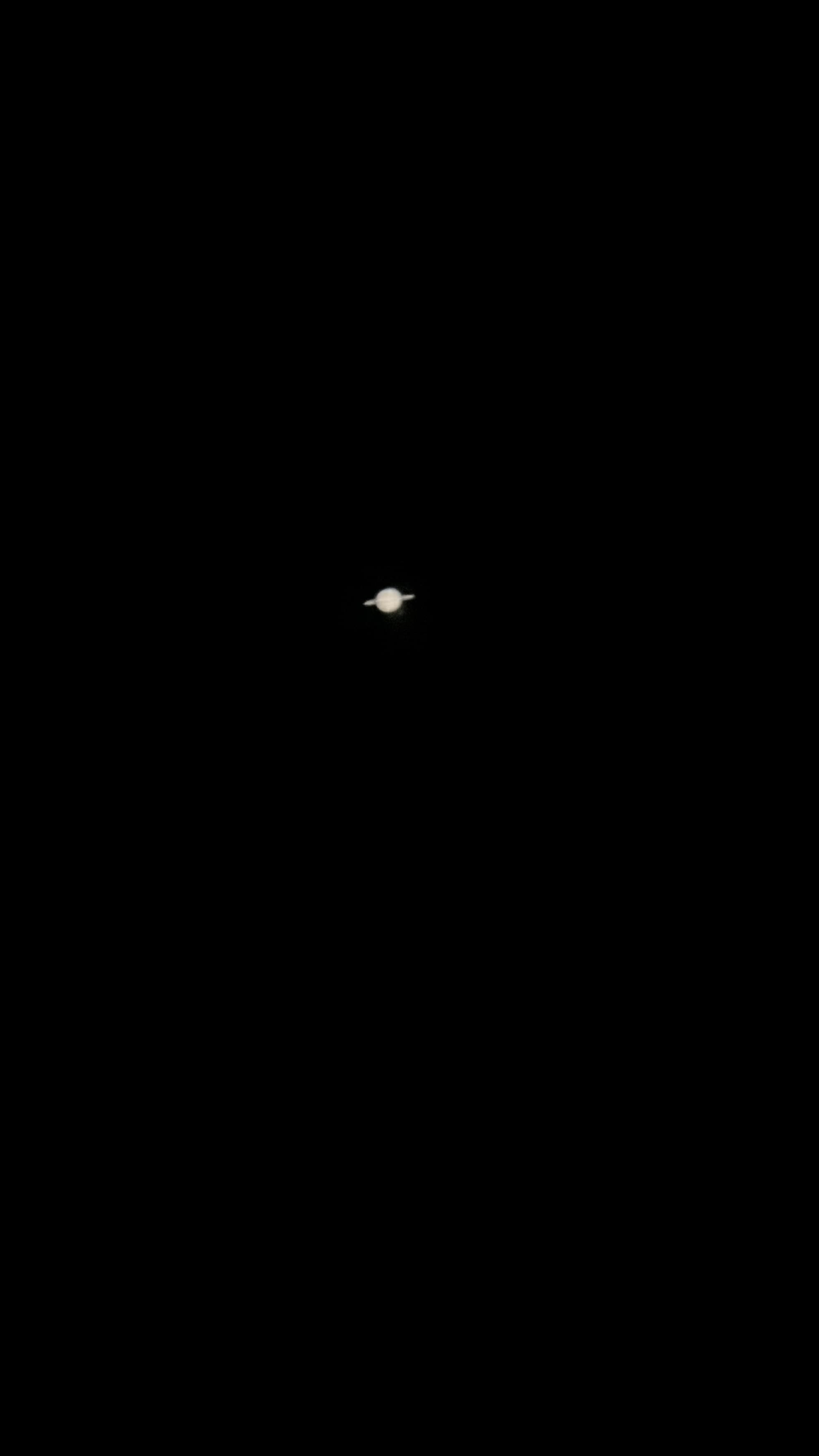 Saturn, portrait framing