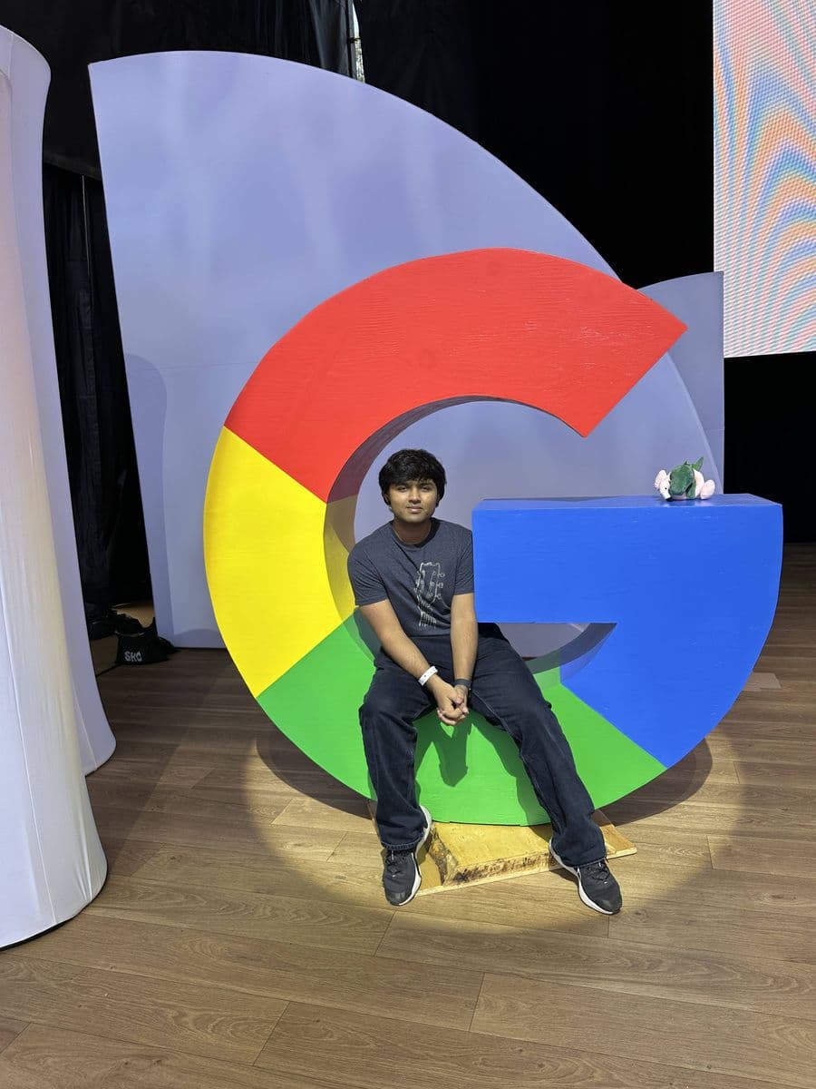 Anikhet at a Google event