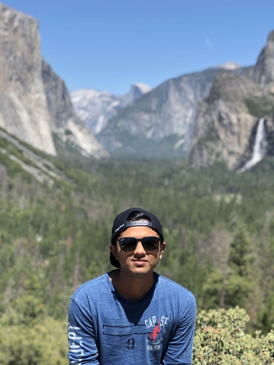 Anikhet at Yosemite's Tunnel View